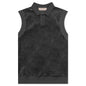 Essentials Women's Velour Sleeveless Polo - Iron
