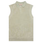 Essentials Women's Velour Sleeveless Polo - Seafoam