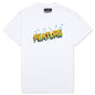 Block Tee - White