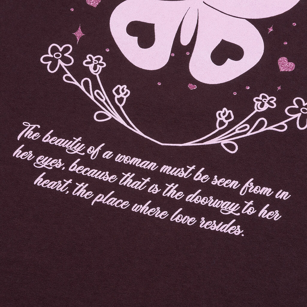 Butterfly Tee - Huckleberry