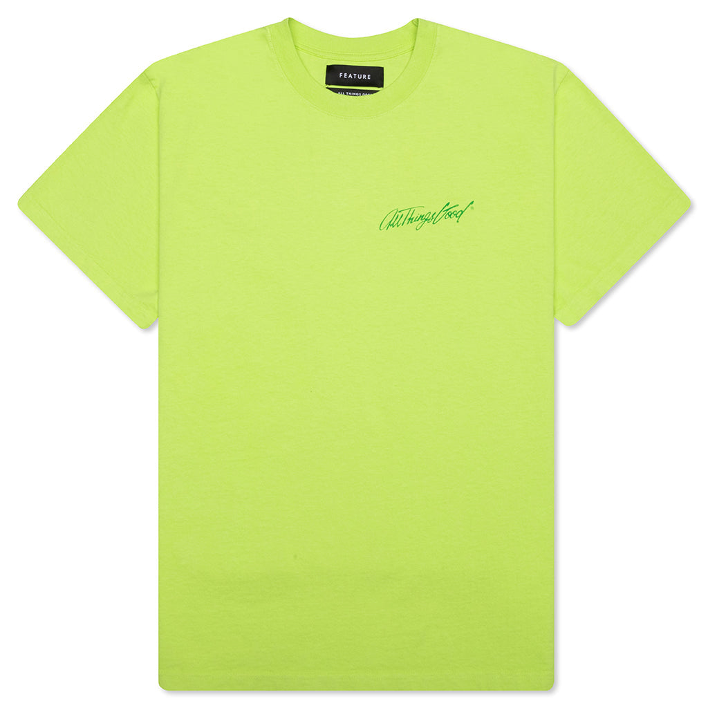 Cloud Tee - Acid Lime