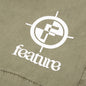 Crosshair Short - Washed Olive
