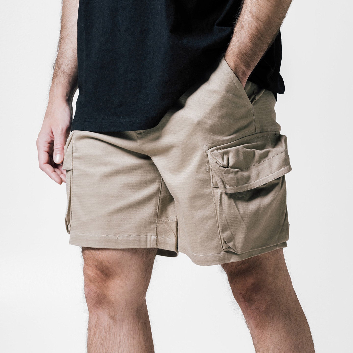 Hockney Cargo Shorts - Black