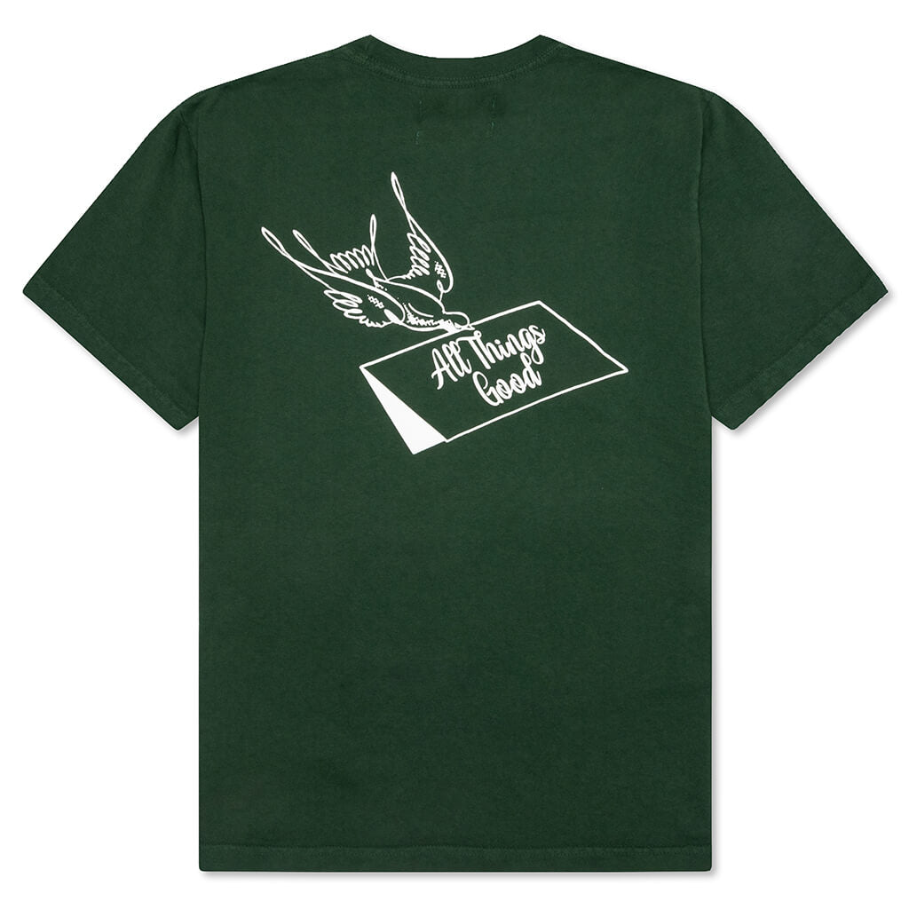 Holiday Card Tee - Dark Green
