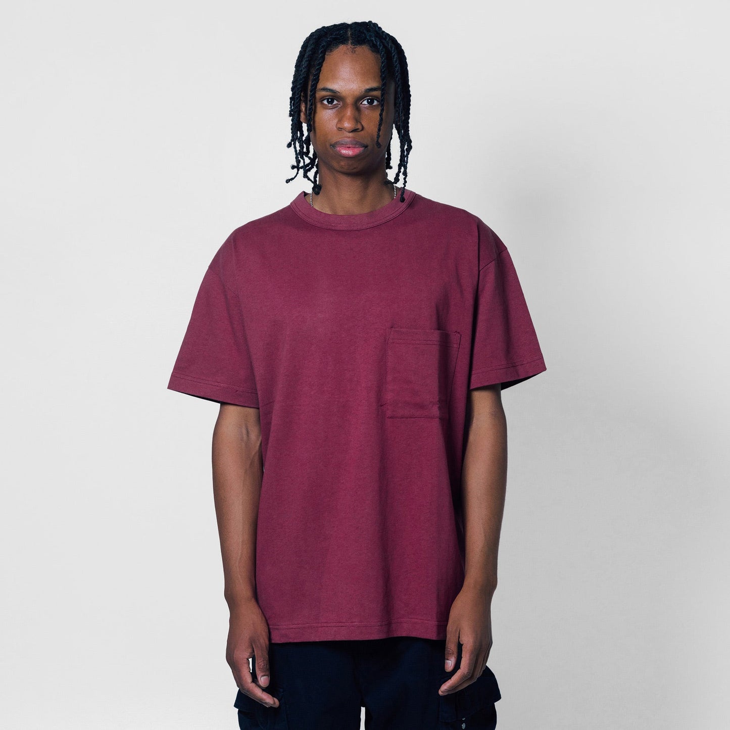 Jersey Braque Pocket Tee - Astral Aura