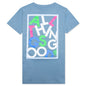 Kid's Jumbled Tee - Carolina Blue
