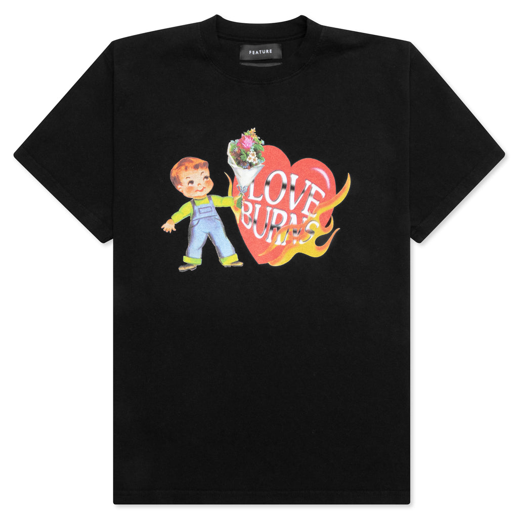 Love Burns Tee - Black