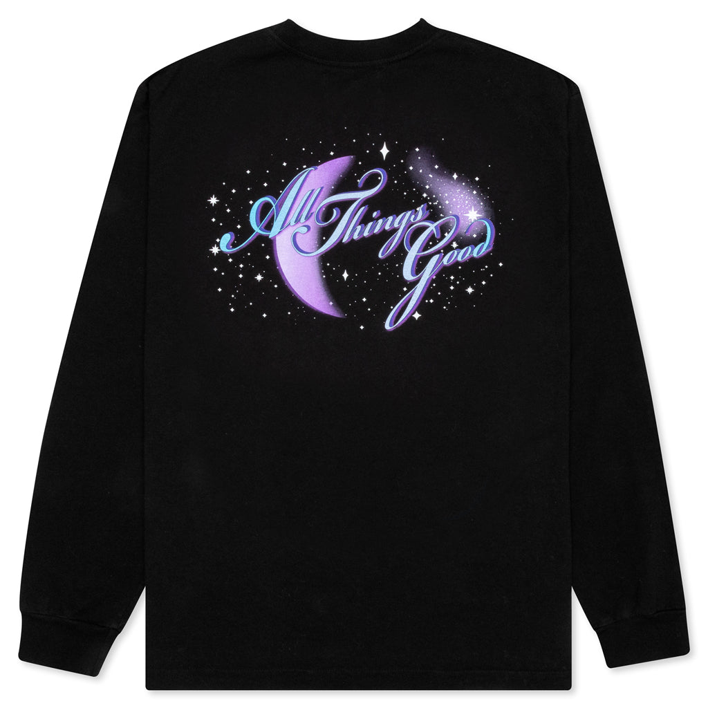 Moonlight L/S Tee - Black