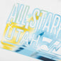 NBA ASG Chrome Tee - White