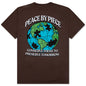 Peace by Piece Tee - Bitter Chocolate