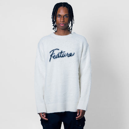 Script Logo Sweater - Green