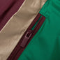 Track Jacket - Camel/Maroon/Green