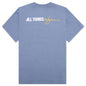 Feature x Wynn Logo Lock Up Tee - Blue Granite