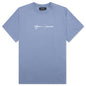 Feature x Wynn Logo Lock Up Tee - Blue Granite
