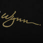 Feature x Wynn Logo Lock Up Tee - Black