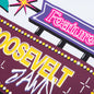Feature x A Roosevelt Jawn Motor Inn Tee - White
