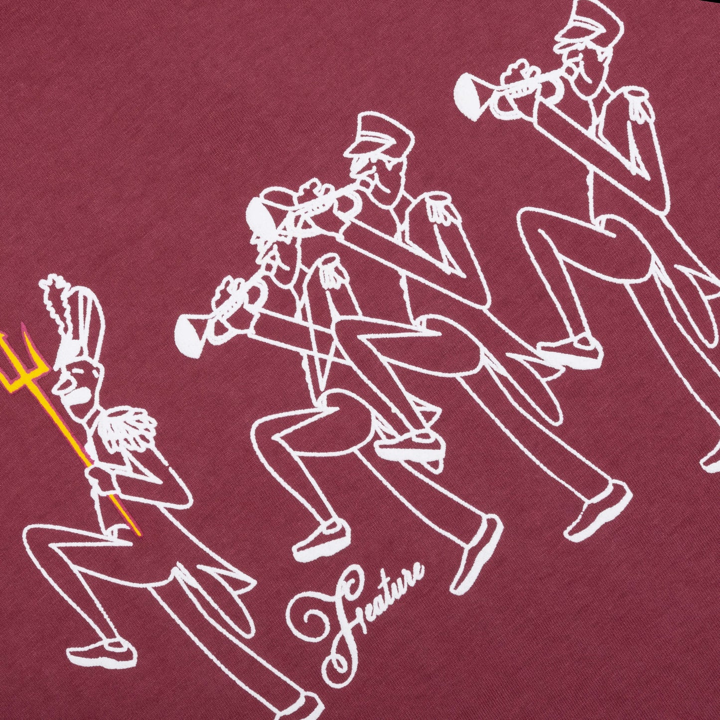Feature x ASU Fight Song Tee - Maroon