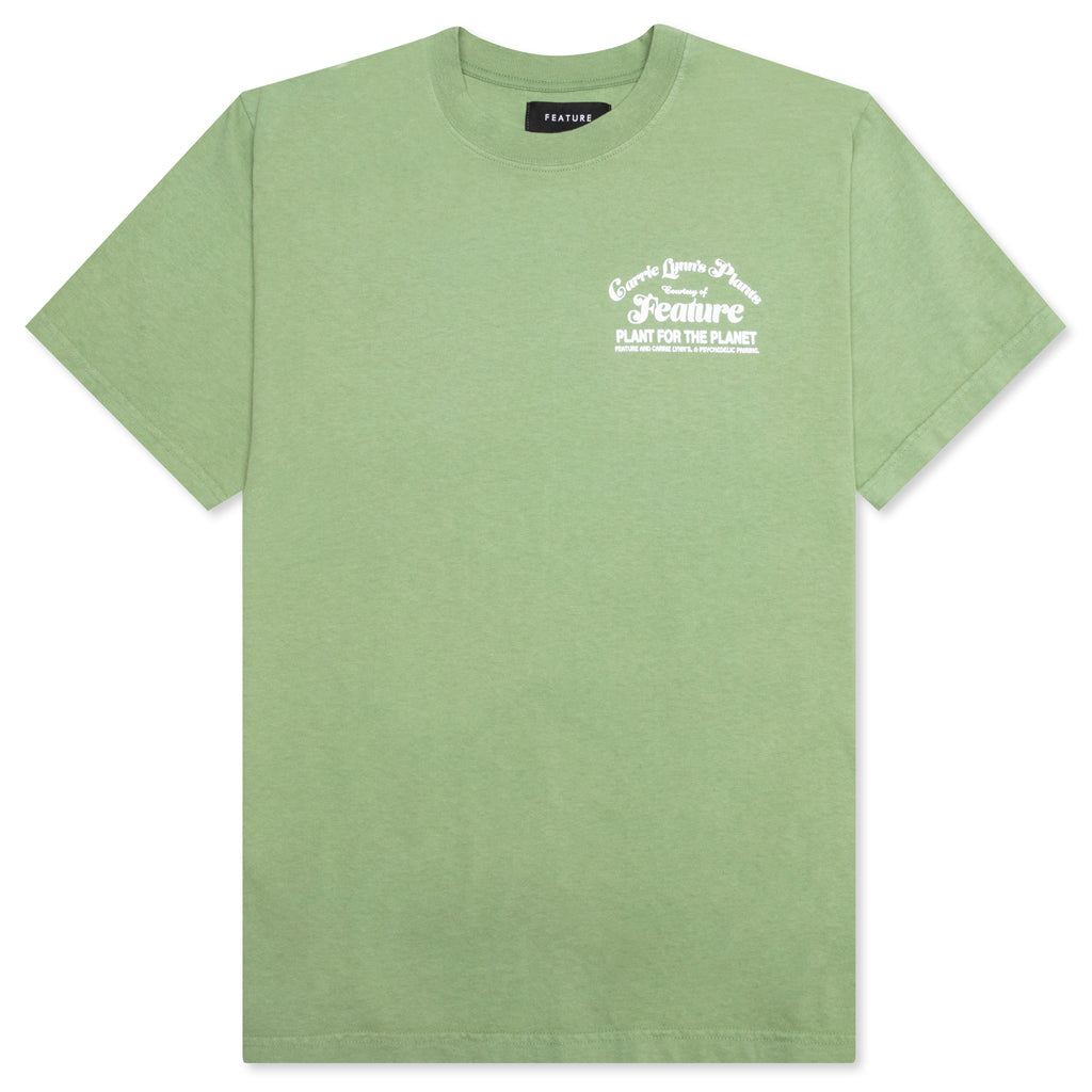 Feature x Carrie Lynn's Plants Painting Tee - Basil