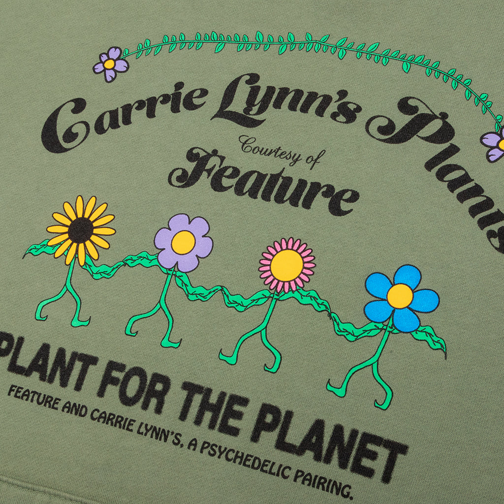 Feature x Carrie Lynn's Plants Plantship Hoodie - Basil