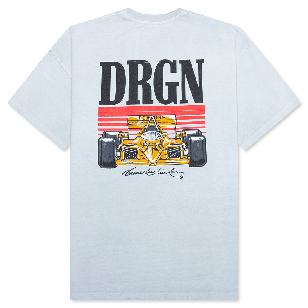 Feature x D-R-G-N Formula Tee - Vintage Silver