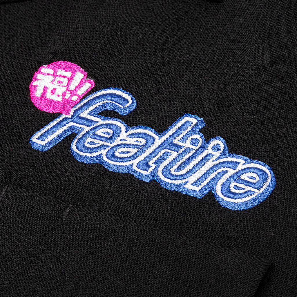 Feature x Fuku Burger Chef Shirt - Black