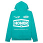 Feature x Honor The Gift Racing Club Hoodie - Vintage Green