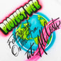 Feature x On The Arm Airbrush Tee - White
