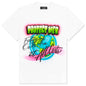 Feature x On The Arm Airbrush Tee - White