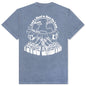 Feature x On The Arm Globe Tee - Copen Blue