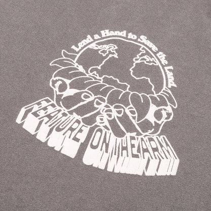 Feature x On The Arm Globe Tee - Falcon
