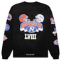 Feature x Represent Champions L/S T-Shirt - Stained Black