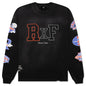 Feature x Represent Champions L/S T-Shirt - Stained Black