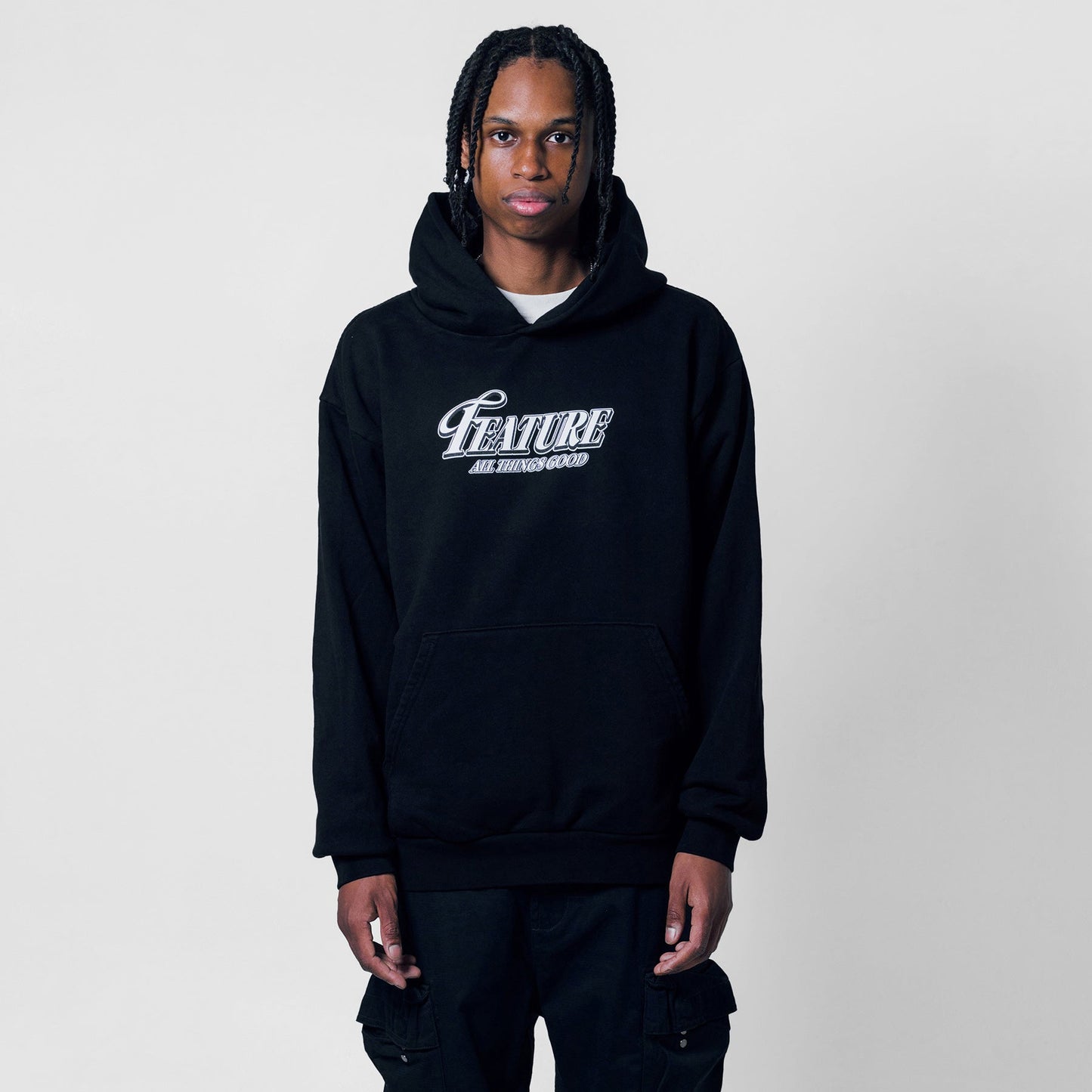 Classico Hoodie - Jet Black