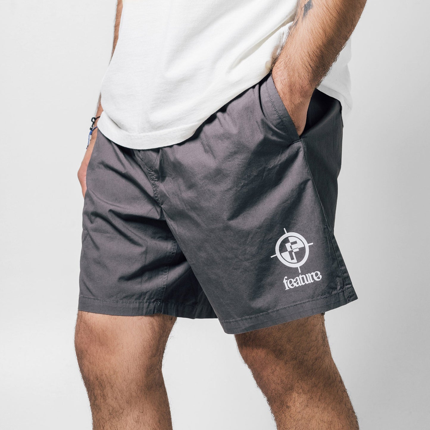 Crosshair Short - Baby Blue