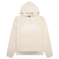 Felt Patch Knit Hood - Natural