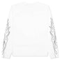 Fiery Heavyweight Longsleeve - White