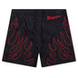 Fiery Running Shorts - Black