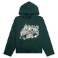 Fire Hoodie - Green