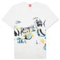 Fish Scale S/S Knit - Light Grey