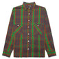 Check Varsity Jacket - Green
