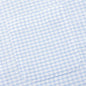 Flat Bottom Crinkled Shirt - Blue Check