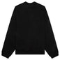 Fleece Crewneck - Black
