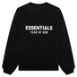 Fleece Crewneck - Black