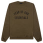 Fleece Crewneck - Olive
