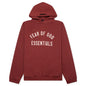 Fleece Hoodie - Crimson