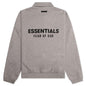 Fleece Polo - Heather Gray