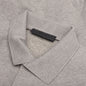 Fleece Polo - Heather Gray