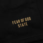 Fleece Soccer Short - Black