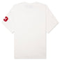 Flocked Hockey Skater Tee - Vanilla Ice