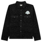 Floral Cover Shirt - Black